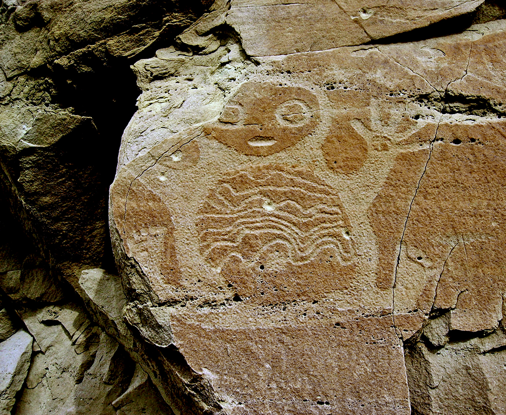 Petroglyph, Boysen, Wyoming
